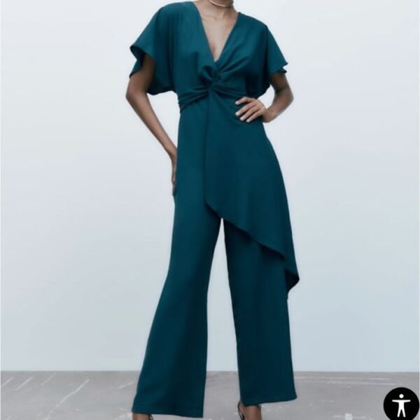 Wrap Over Jumpsuit