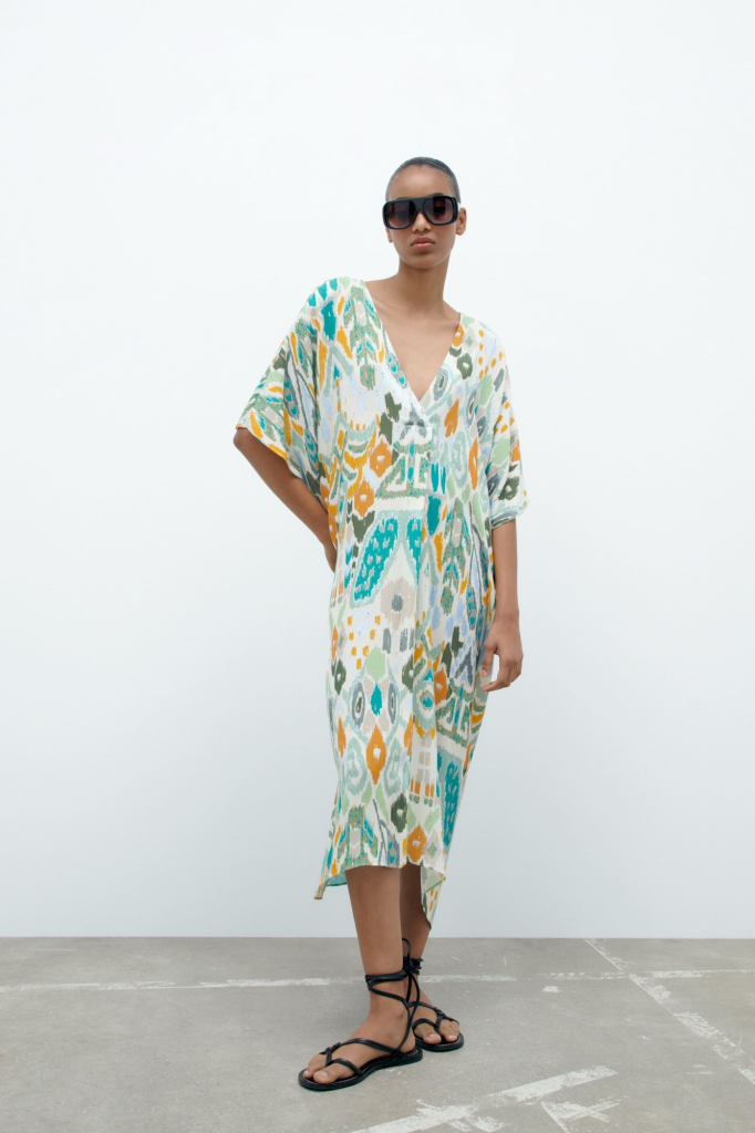 Multi colored Kaftan