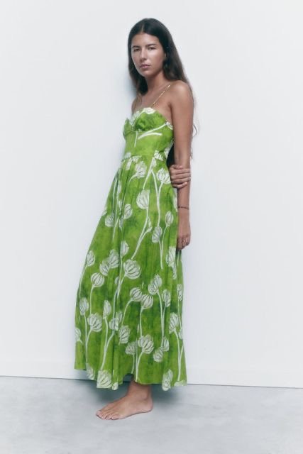 Cotton Sleeveless Dress