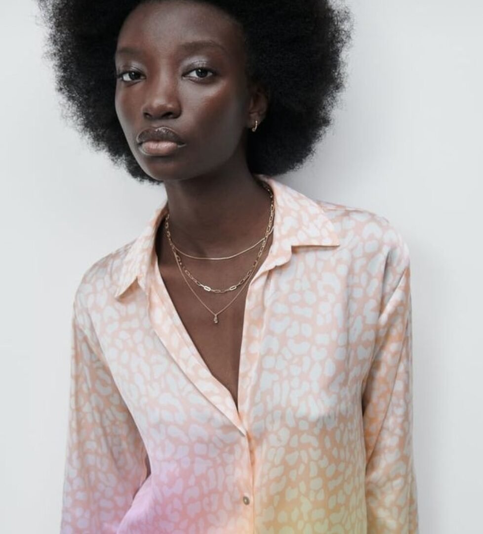 Marble Print Shirt