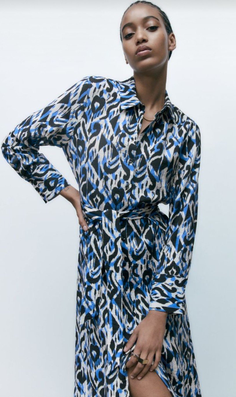 Belted Midi Dress