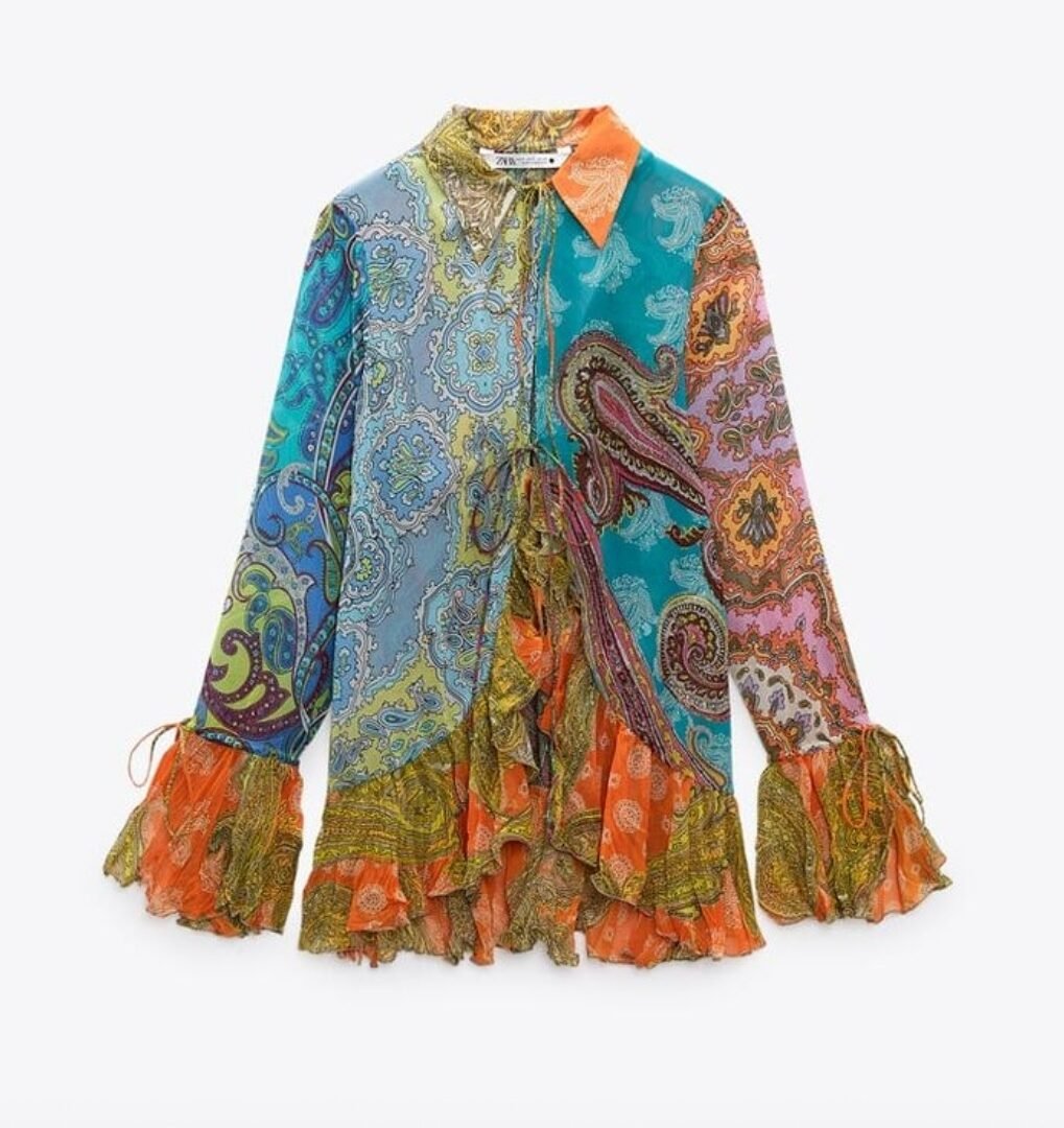 Paisley Print Shirt