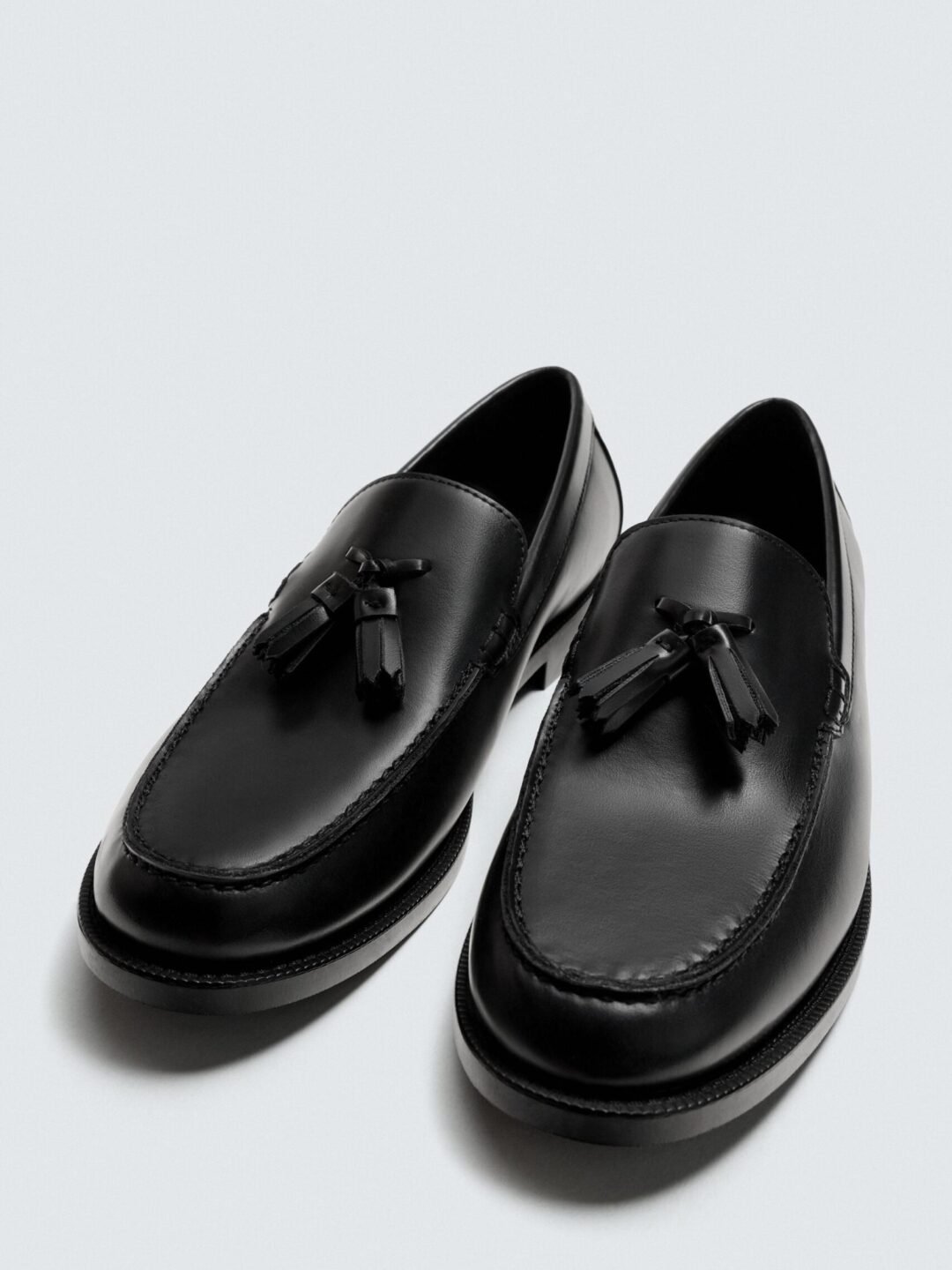 Tassel Leather Loafers