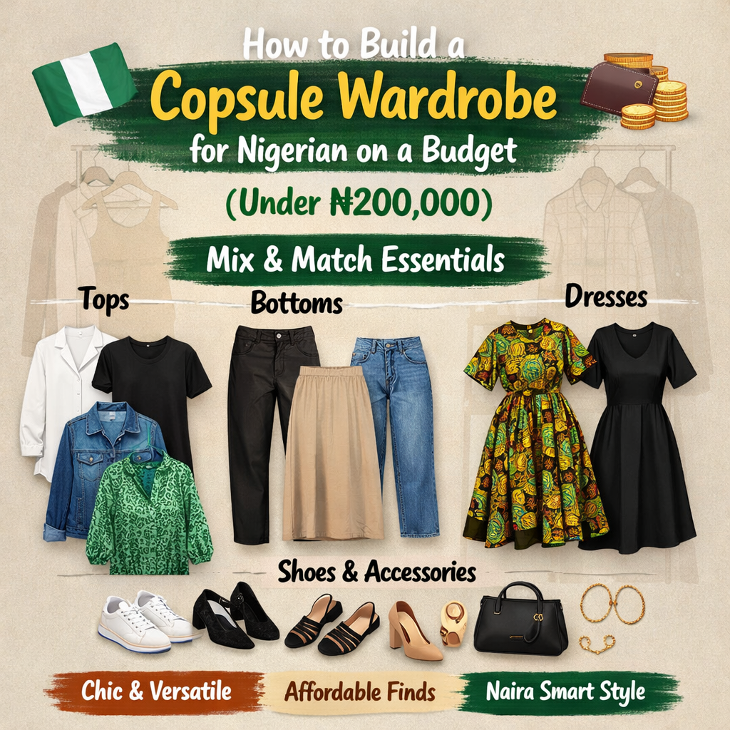 How to Build a Capsule Wardrobe for Nigerian Women on a Budget (Under ₦200,000)
