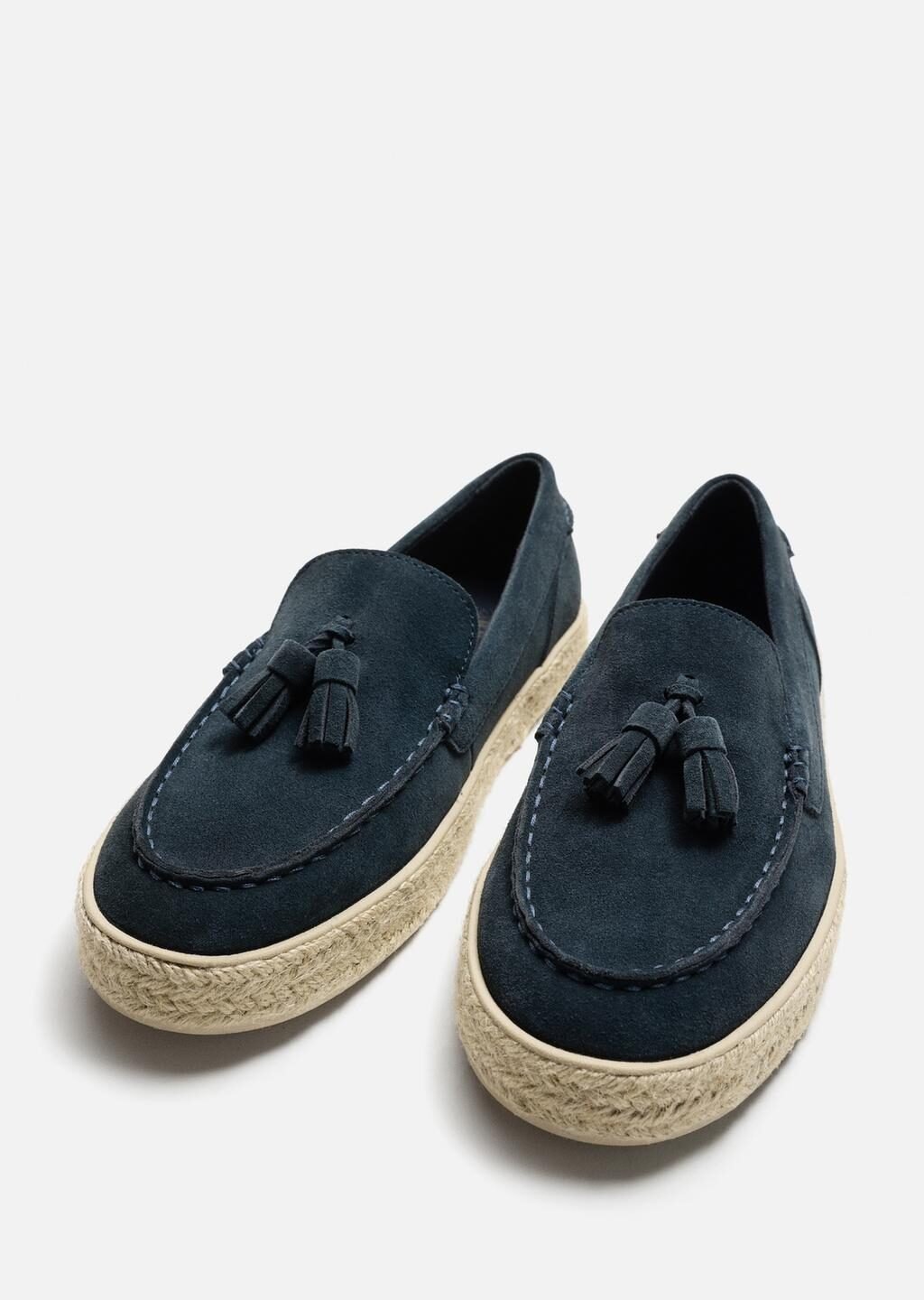 Leather Casual Jute Loafers