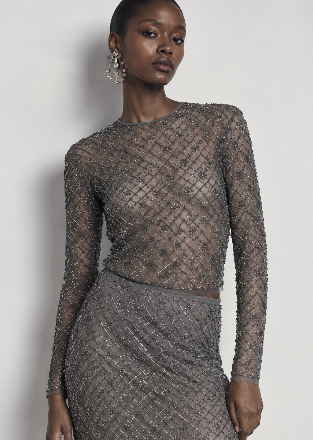 Limited Edition Embellished Crop Top