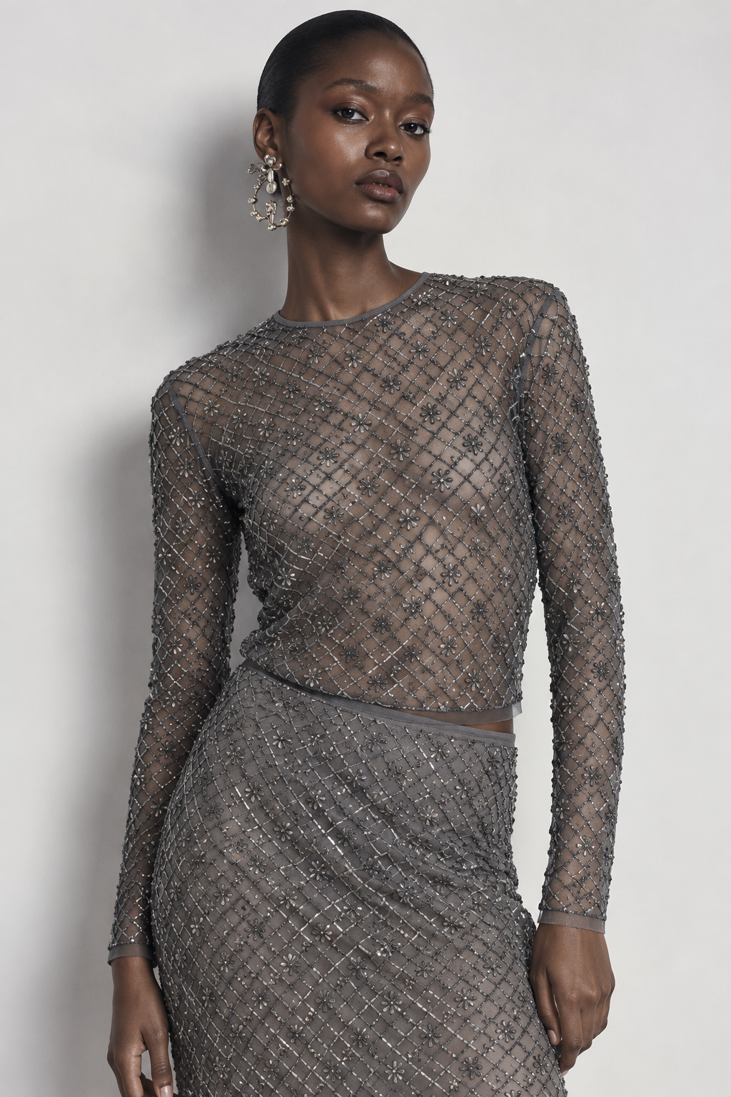 Limited Edition Embellished Crop Top