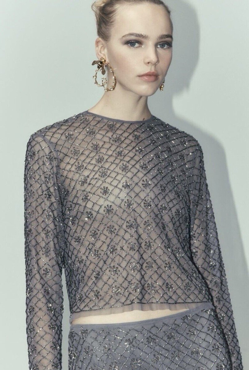 Limited Edition Embellished Crop Top - Image 3