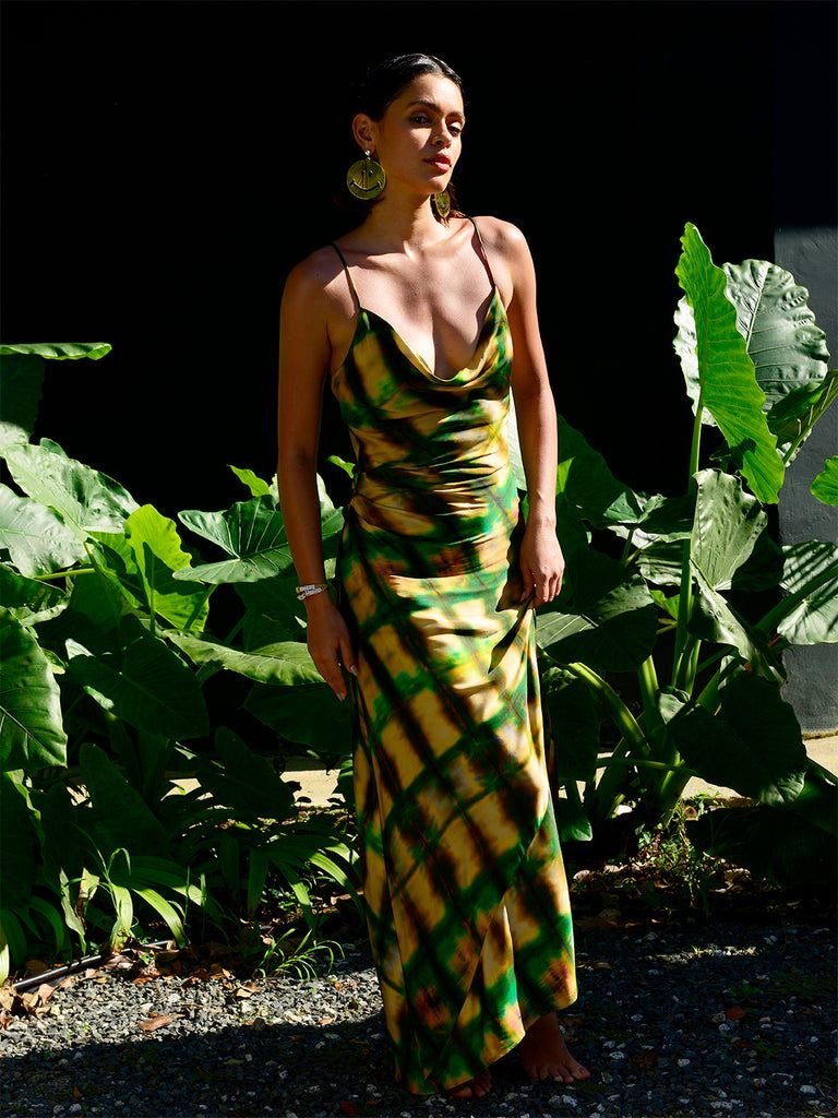 Tie Dye Slip Dress