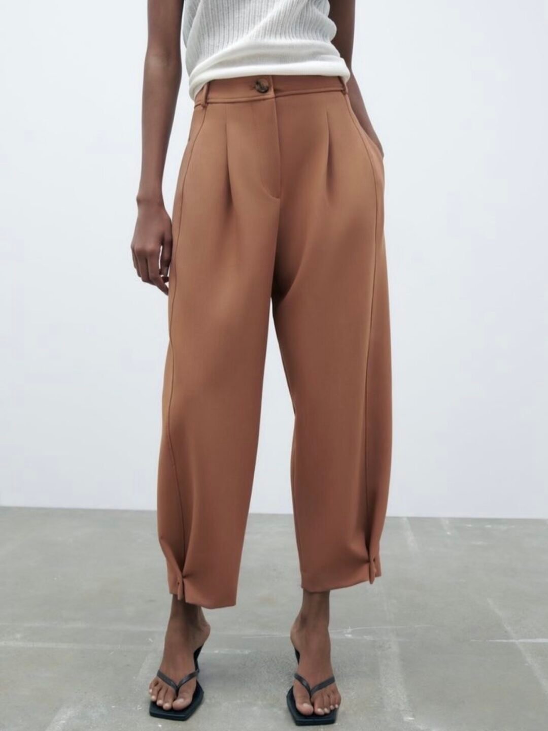 Ballon Style Ankle Length Pants