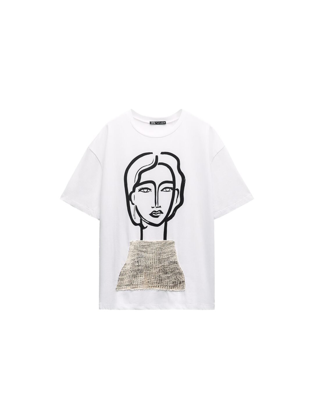 White Graphic T Shirt