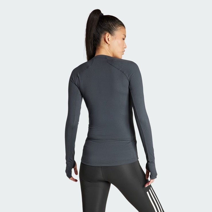 Adidas Techfit Long-Sleeve Top - Image 2