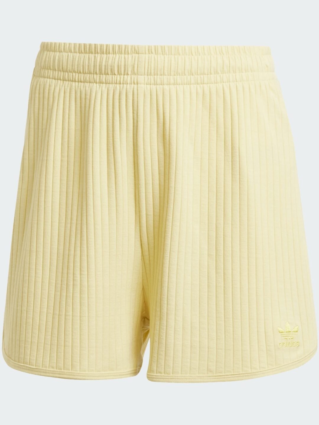 POWDER YELLOW ESSENTIALS WIDE RIB SPRINTER SHORTS