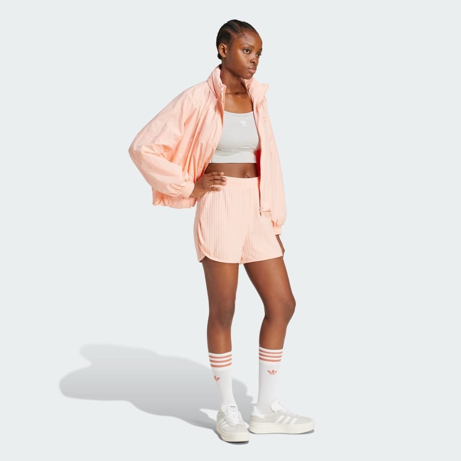 ESSENTIALS WIDE RIB SPRINTER SHORTS - Image 3