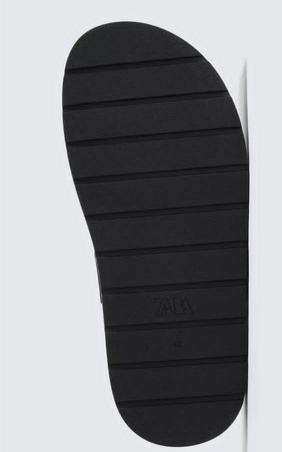 Black Buckle Clog Sandals - Image 4