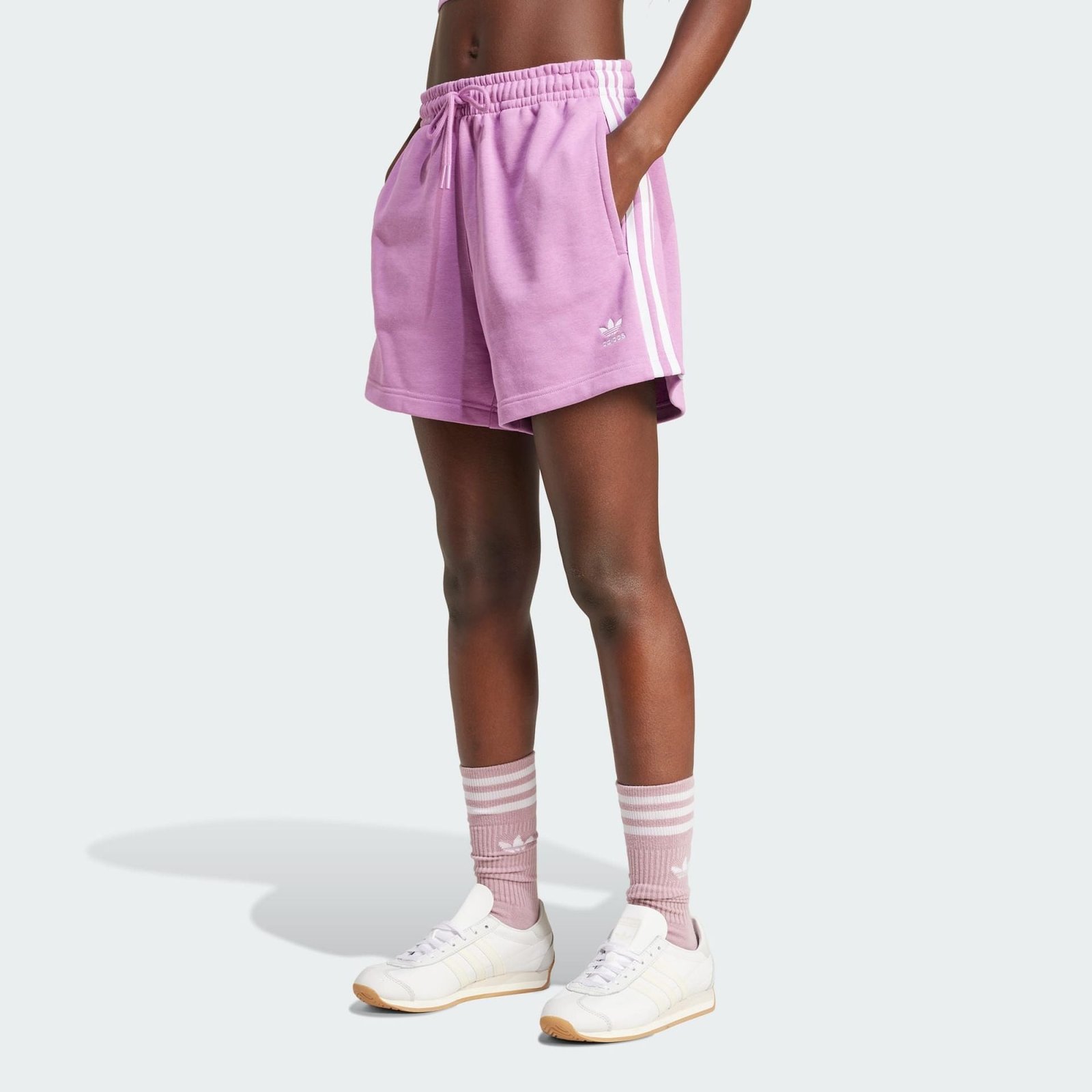 3-STRIPES FRENCH TERRY SHORTS